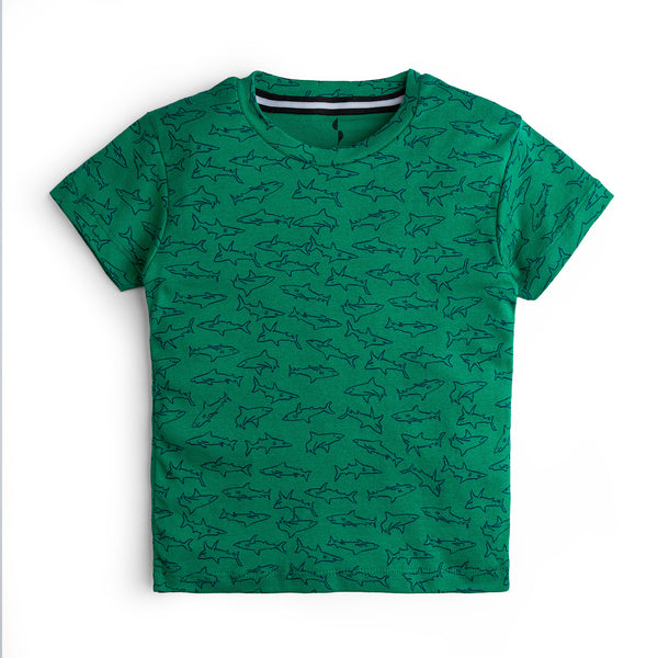 Green Shark T-Shirt